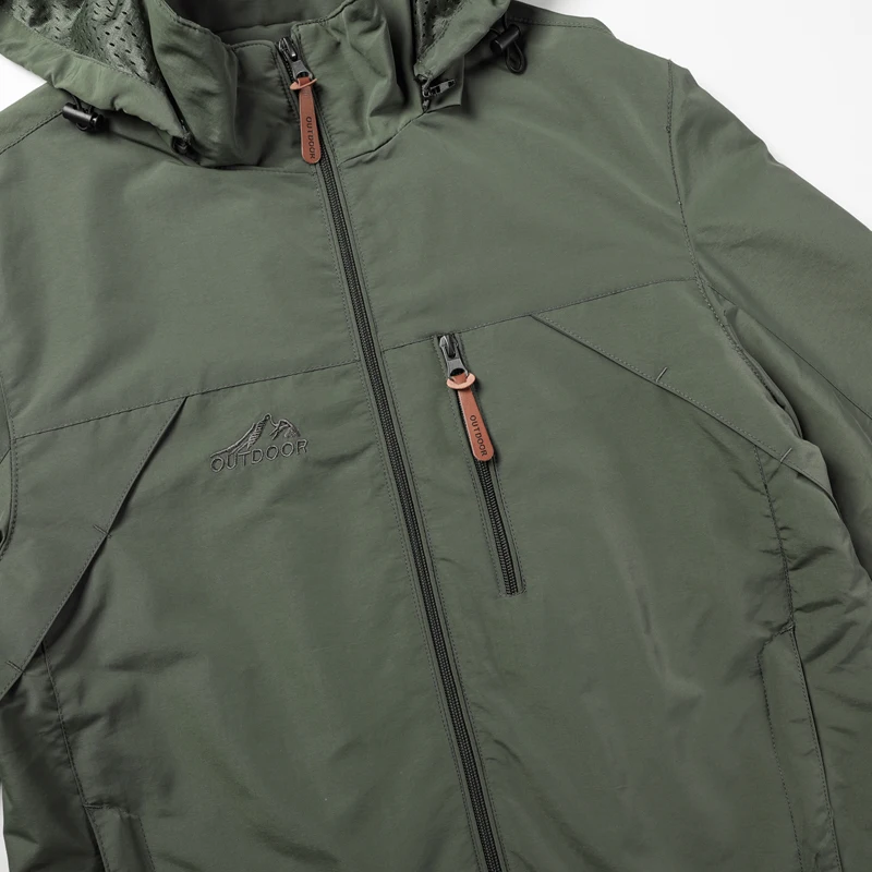YJKVUR Autumn Winter New Men Sports Windproof Jacket Climbing Suit Cycling Jacket Outdoor Gear for Hiking And Mountain Climbing