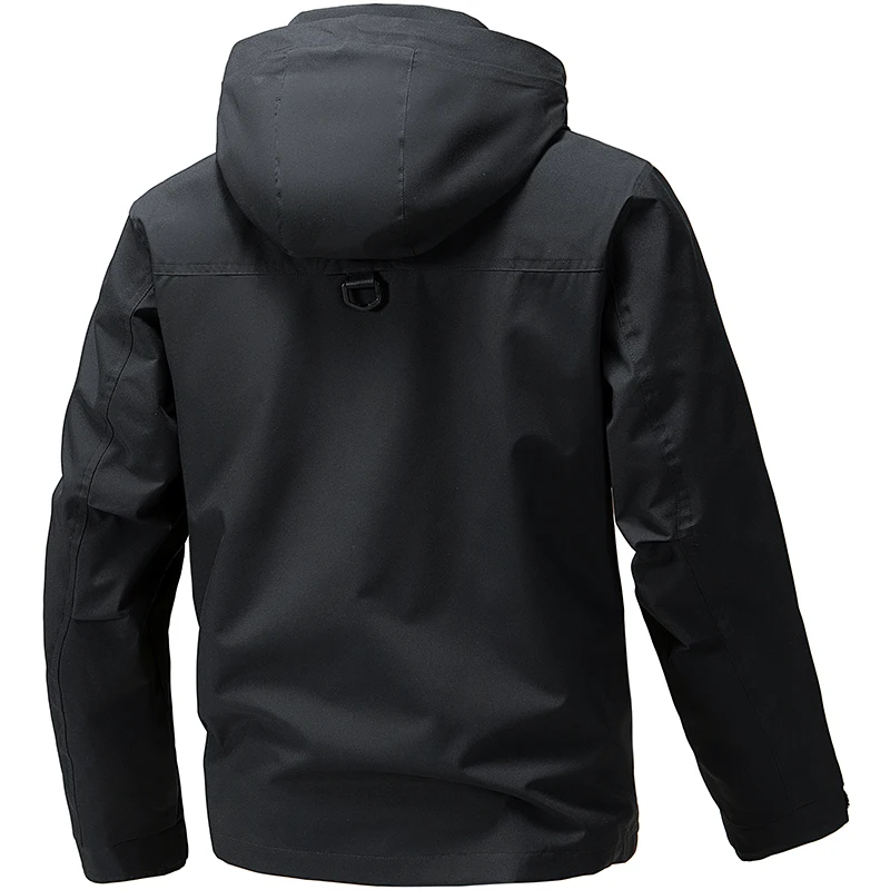 CHRLCK Unisex’s Waterproof Hiking Jackets Windproof Windbreakers Men Women Camping Fishing Trekking Anti-scratch Coats