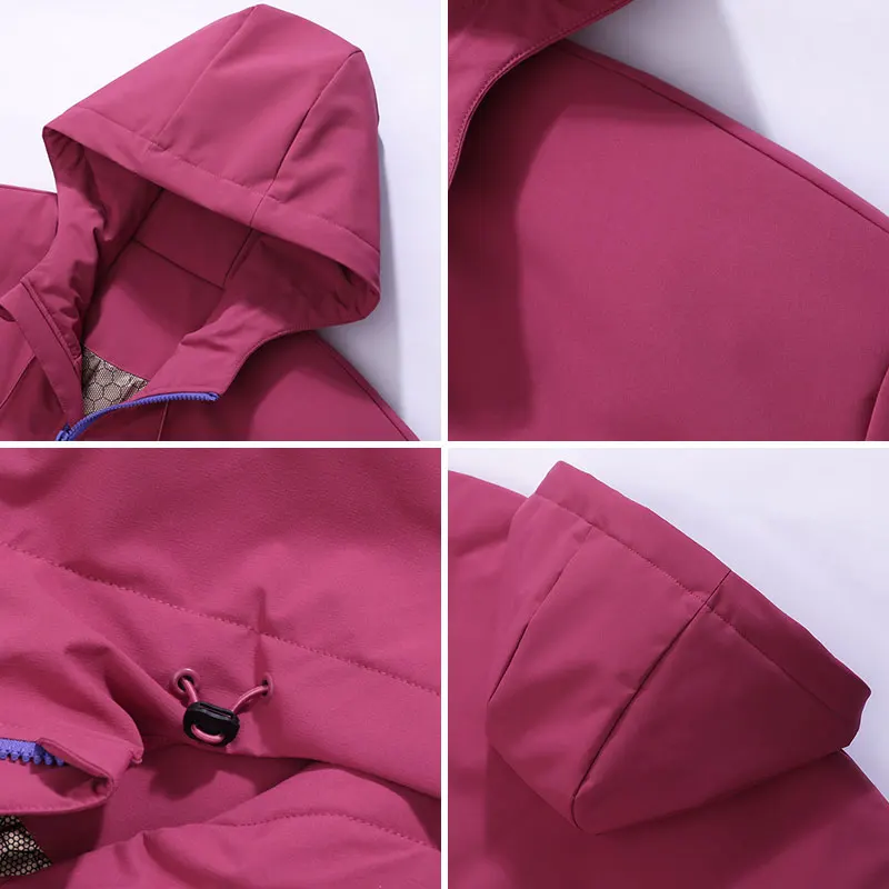 Winter Jacket Thicker Warm Waterproof Windproof Warm Casual Sports Jacket Men Women Sport Hiking Running Hooded Casual Warm Coat