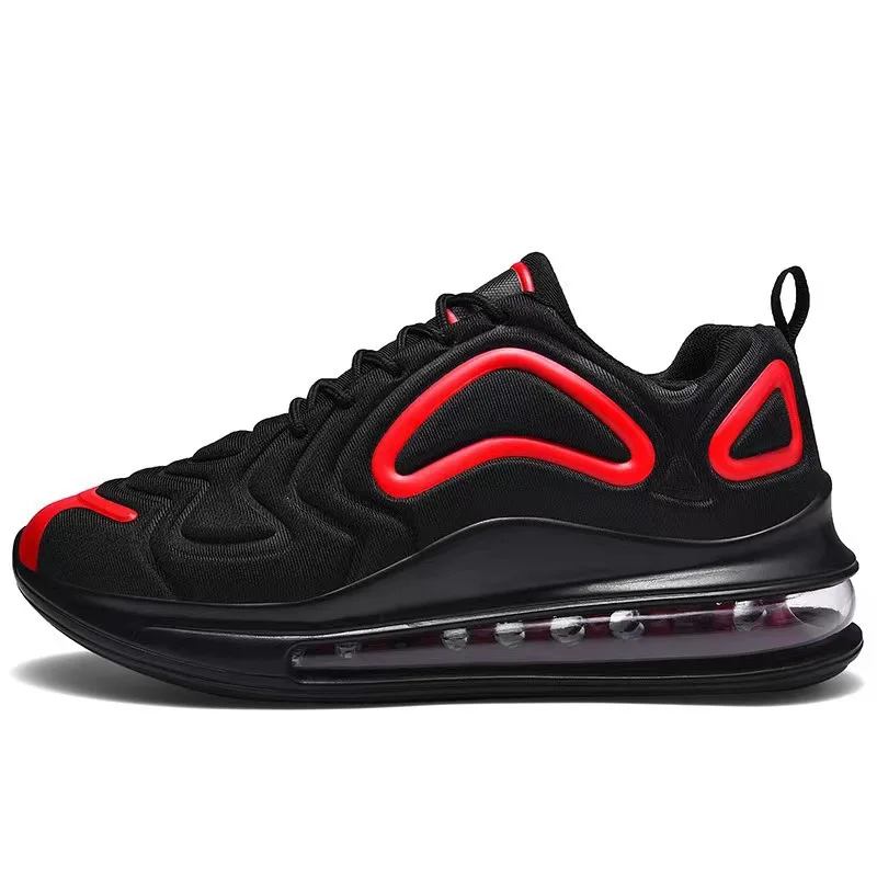 Air Cushion Casual Sneakers Men’s Mesh Low-Top Trendy Platform Running Shoes