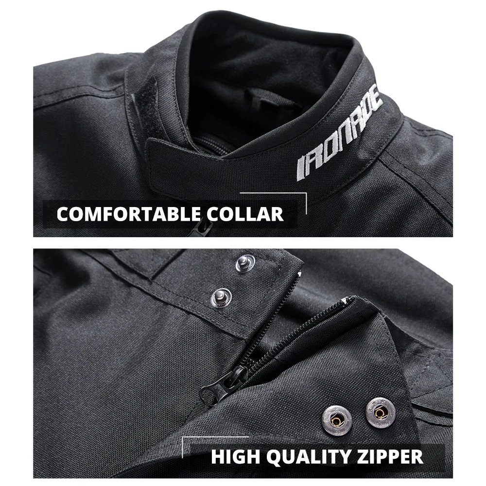 Waterproof Motorcycle Jacket Motorcross Jacket Pants Moto Jacket Windproof Riding Racing Motorbike Clothes With Protective Gear