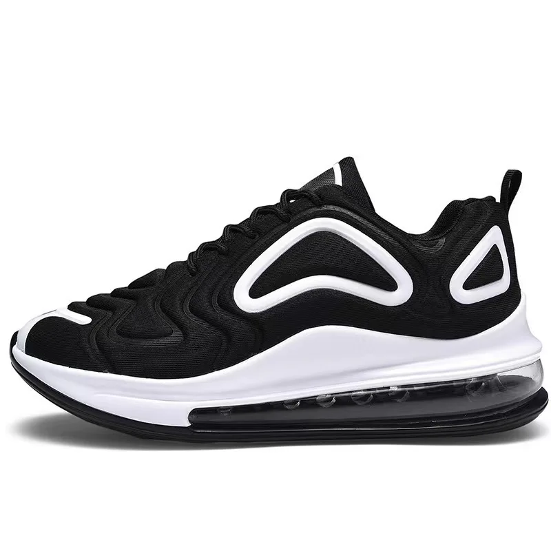 Air Cushion Casual Sneakers Men’s Mesh Low-Top Trendy Platform Running Shoes