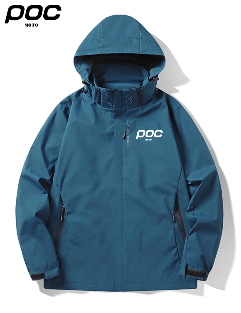 MOTO POC Hiking Jacket Waterproof Road Mountain Bike Windbreaker Motorcycles Jackets MTB Bicycle Clothing Cortavientos Ciclismo