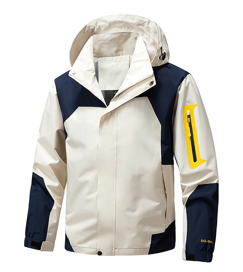 CHRLCK Unisex Waterproof Running Jackets Windproof Windbreakers Spring Autumn Women Hiking Camping Fishing Trekking Coats