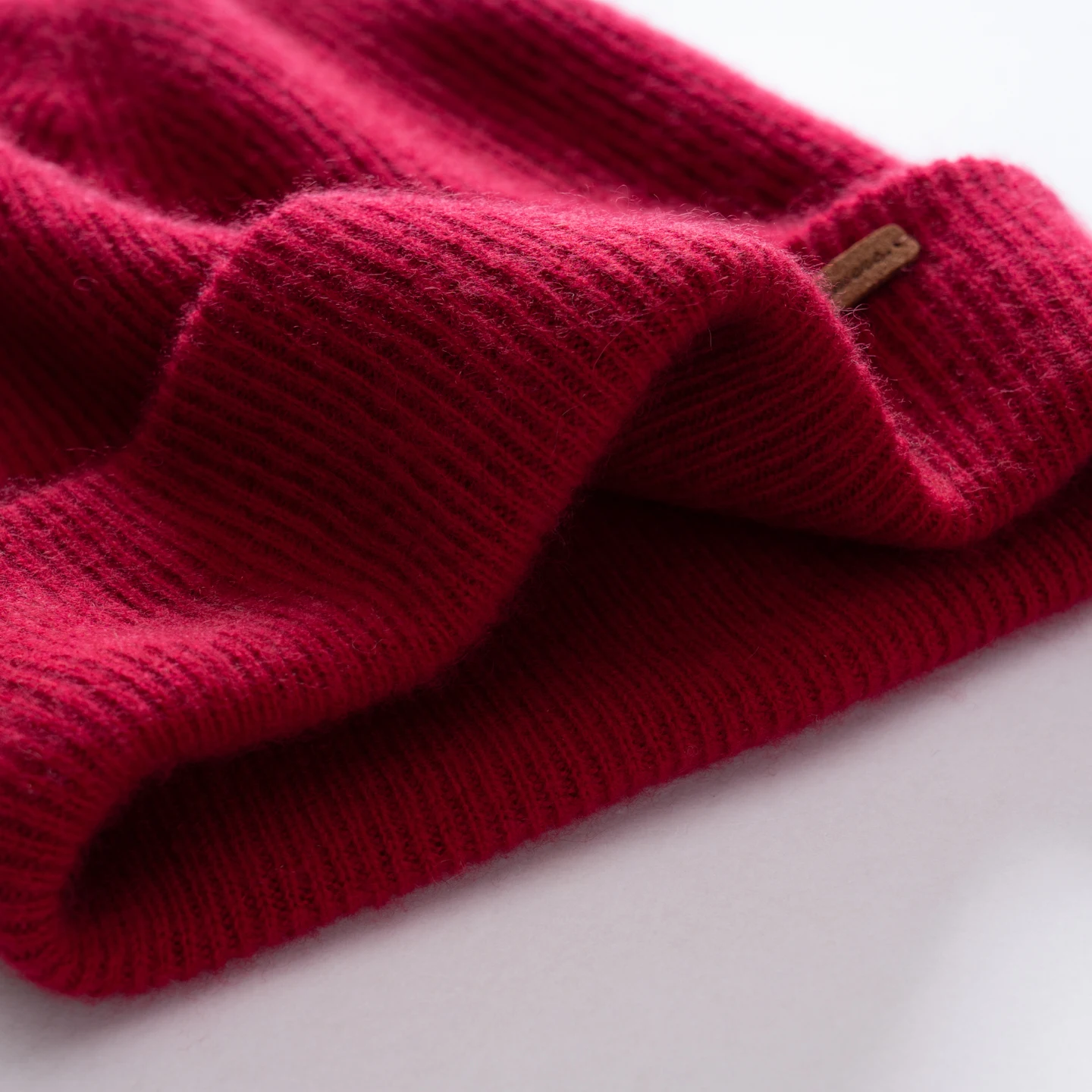 100% Cashmere Hat For Women Men Outdoor 2-Layer Thickened Warm Winter Hats Solid Caps Knit Seamless Beanie Hat Unisex