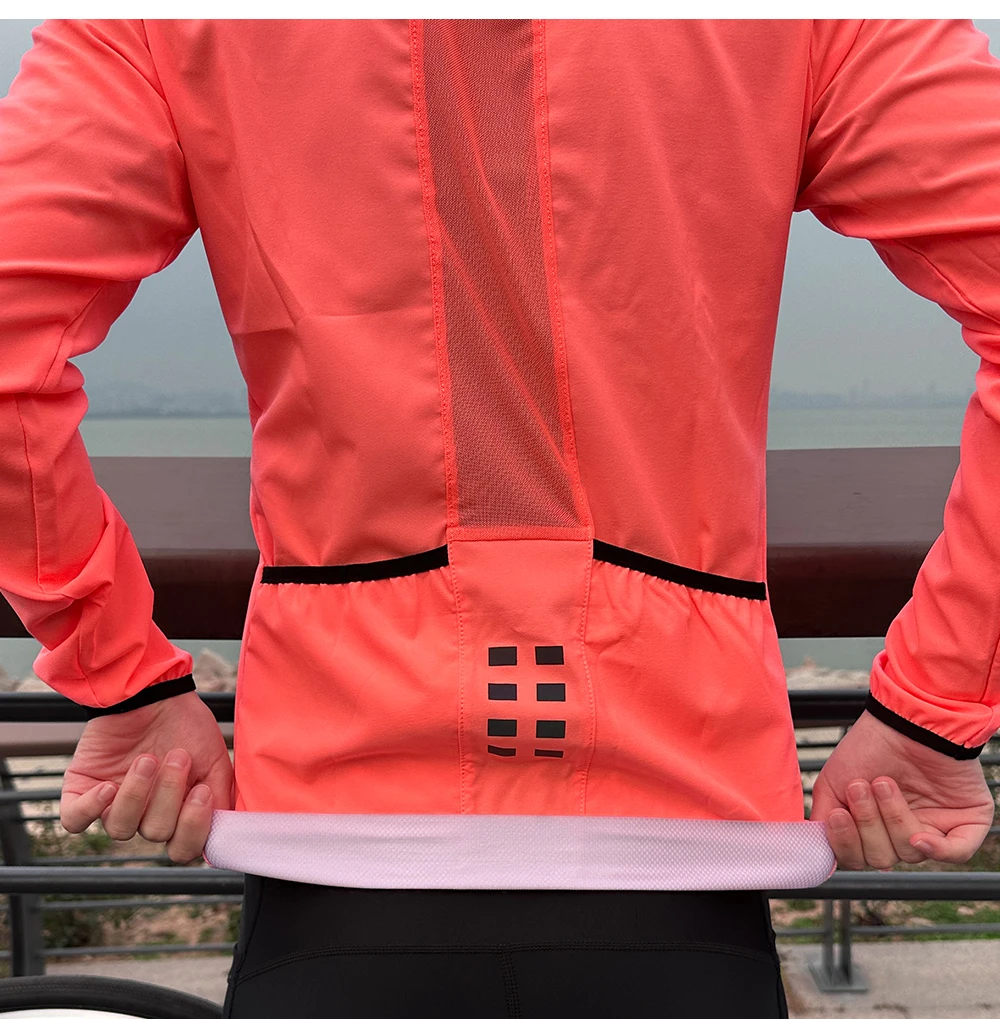 WOSAWE Women’s Cycling Jacket Waterproof Windbreaker Cycling Clothing Women Road Bike Jacket Sport Bicycle Coat