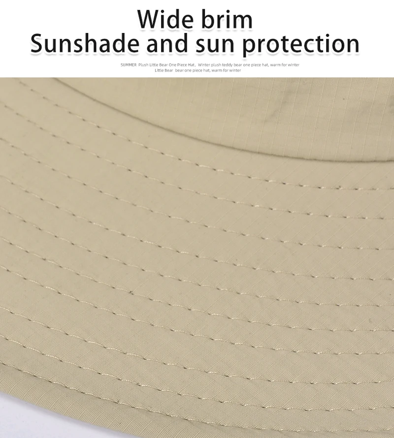 Xinbaoguan 100% Nylon Spring/Summer Big Eaves Breathable Sunshade Fisherman Hat Men’s Sunscreen Sun Hat Fishing Hat