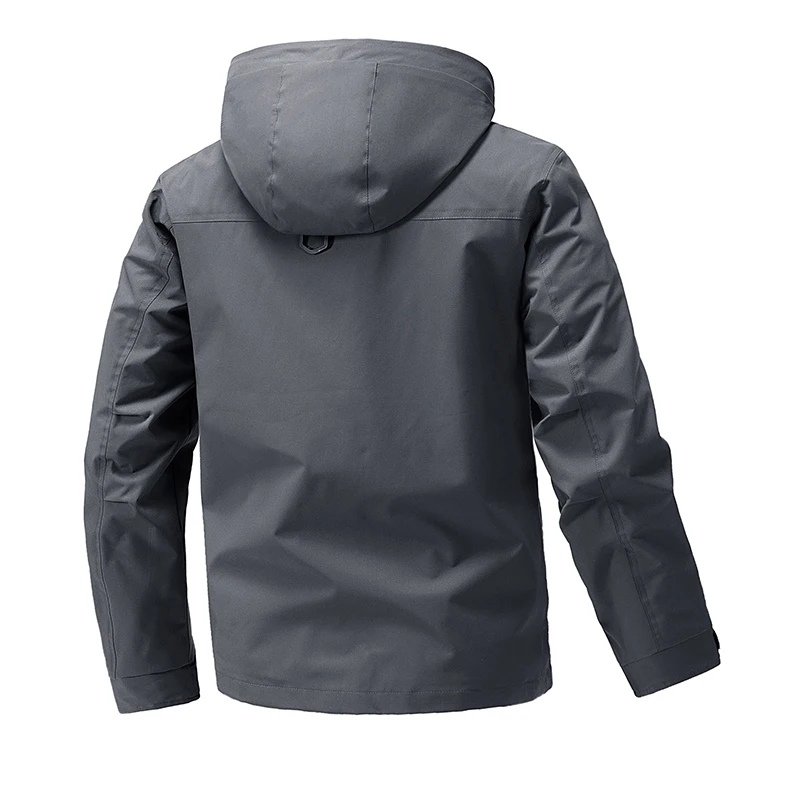CHRLCK Unisex’s Waterproof Hiking Jackets Windproof Windbreakers Men Women Camping Fishing Trekking Anti-scratch Coats