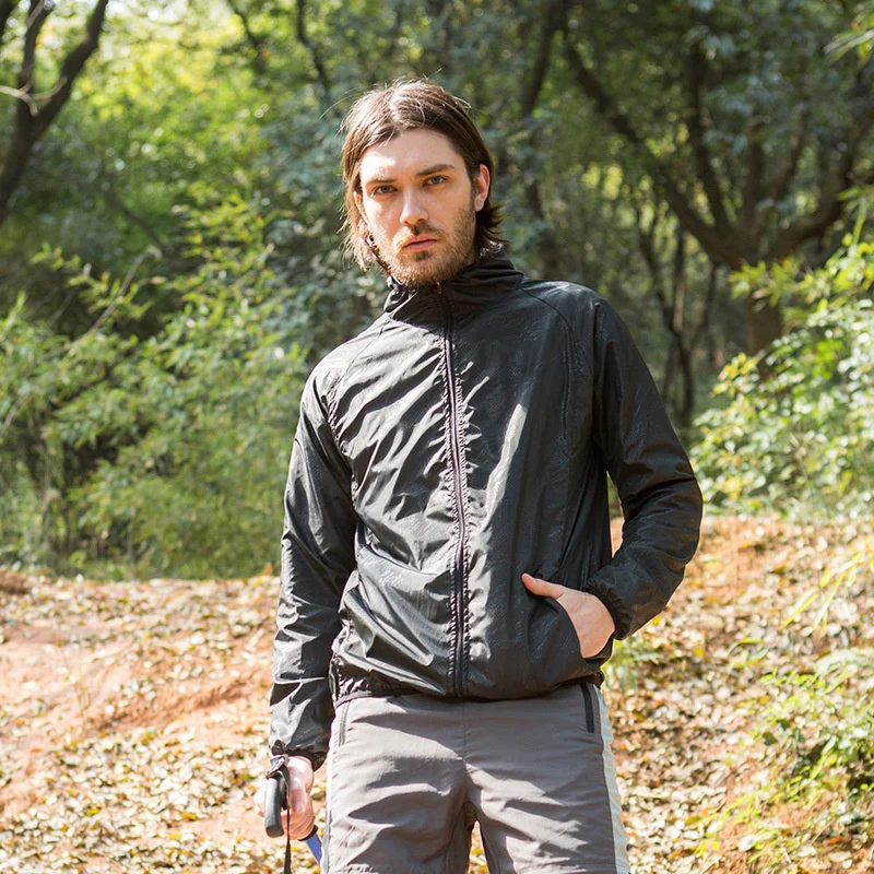 Camping Rain Coat Men Women Windbreaker Women Men’s Waterproof Jacket Sun Protect Clothing Fishing Rain Wind Breaker Jacket Men
