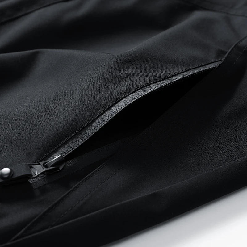 Waterproof Jacket Men Outdoor Softshell Zip Up Hooded Jacket Windbreaker Hiking Camping Coats Lightweight Spring Autumn Coats