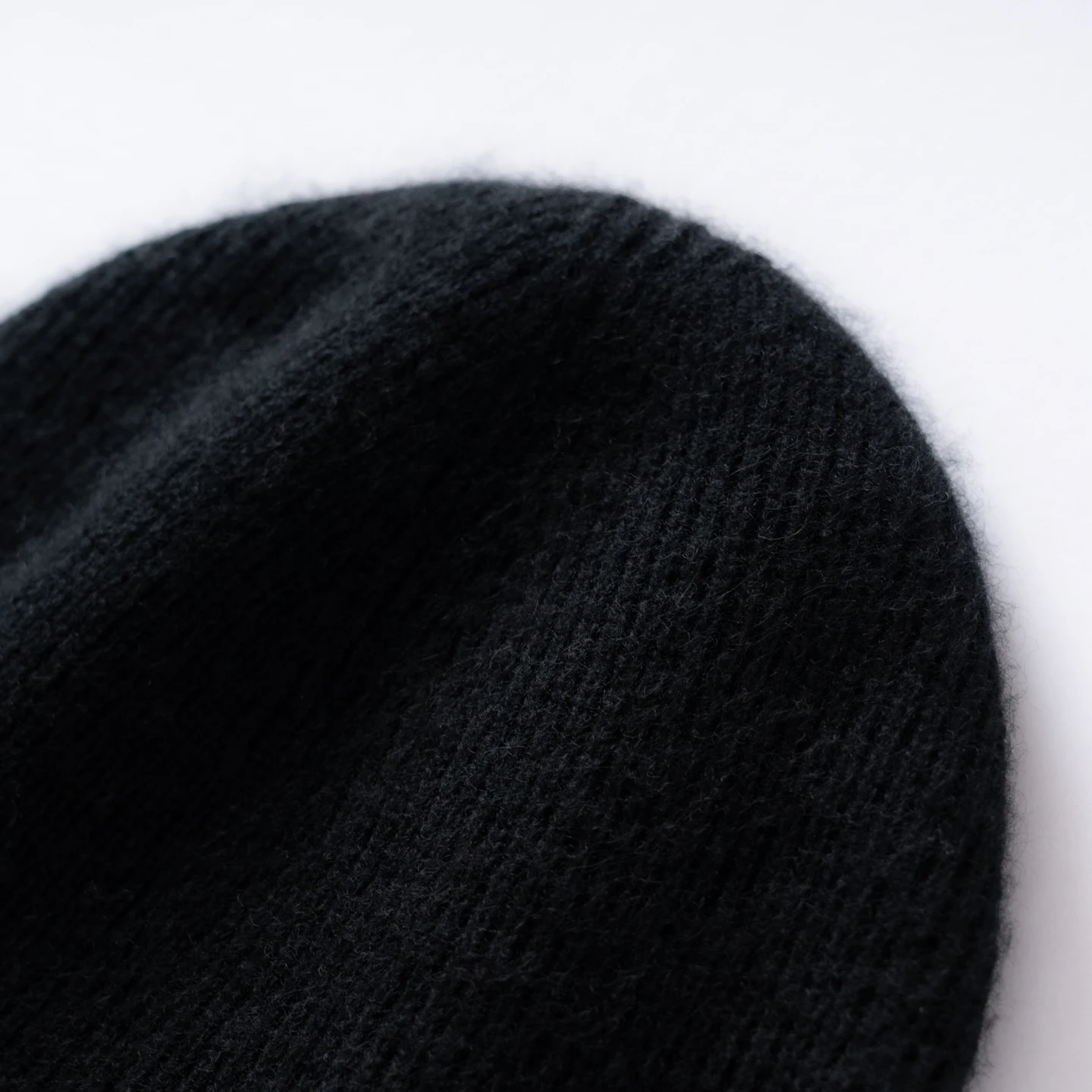 100% Cashmere Hat For Women Men Outdoor 2-Layer Thickened Warm Winter Hats Solid Caps Knit Seamless Beanie Hat Unisex