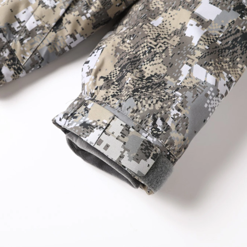 Ainfad Men’s fall winter camouflage waterproof insulation fishing Incinerator Aerolite Jacket hunting clothing
