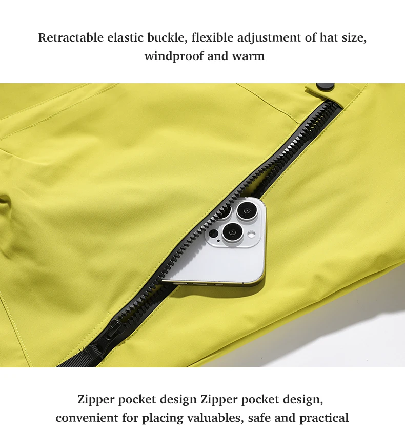 JNLN Women’s Men’s Waterproof Jacket Climbing Hiking Camping Trekking Windbreaker Unisex Outdoor Windproof Rain Coat Antifouling