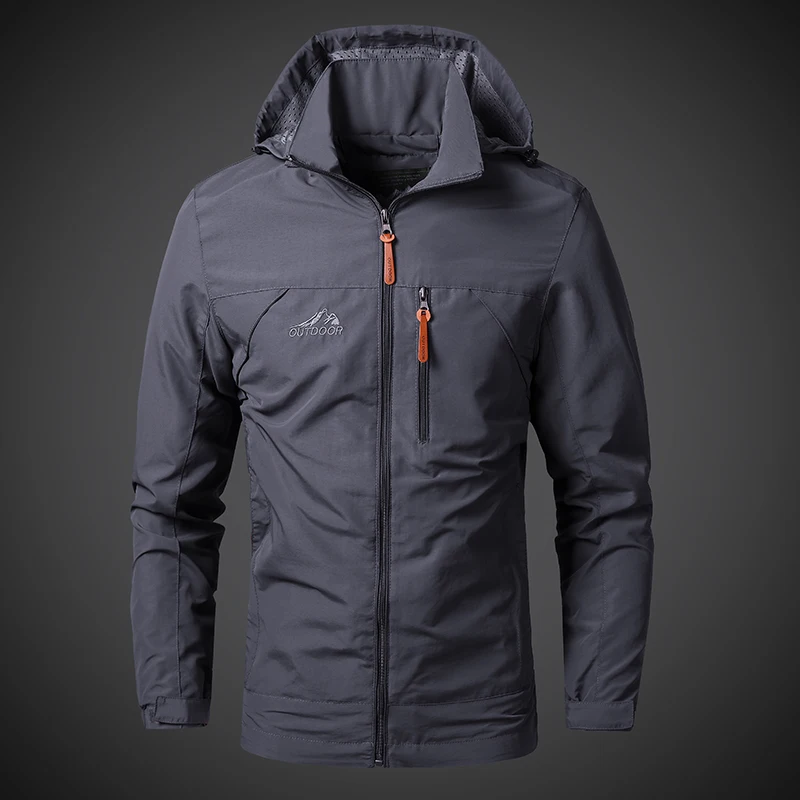 YJKVUR Autumn Winter New Men Sports Windproof Jacket Climbing Suit Cycling Jacket Outdoor Gear for Hiking And Mountain Climbing