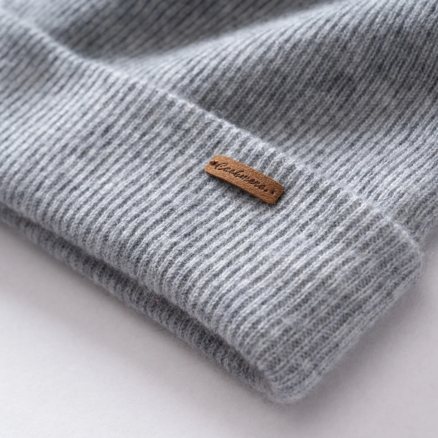 100% Cashmere Hat For Women Men Outdoor 2-Layer Thickened Warm Winter Hats Solid Caps Knit Seamless Beanie Hat Unisex