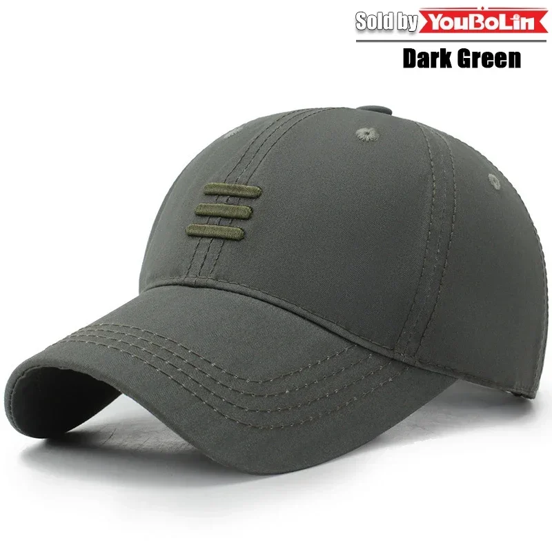 Hat baseball cap European and American fashion spring and autumn sun hat simple black summer leisure duckbill cap sports cap