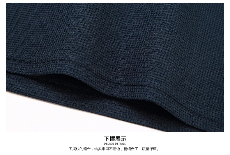 Short sleeved Polo shirShort sleeved Waffle Solid Polot fashion splicing men’s round neck top cotton daily short sleeved T-shirt