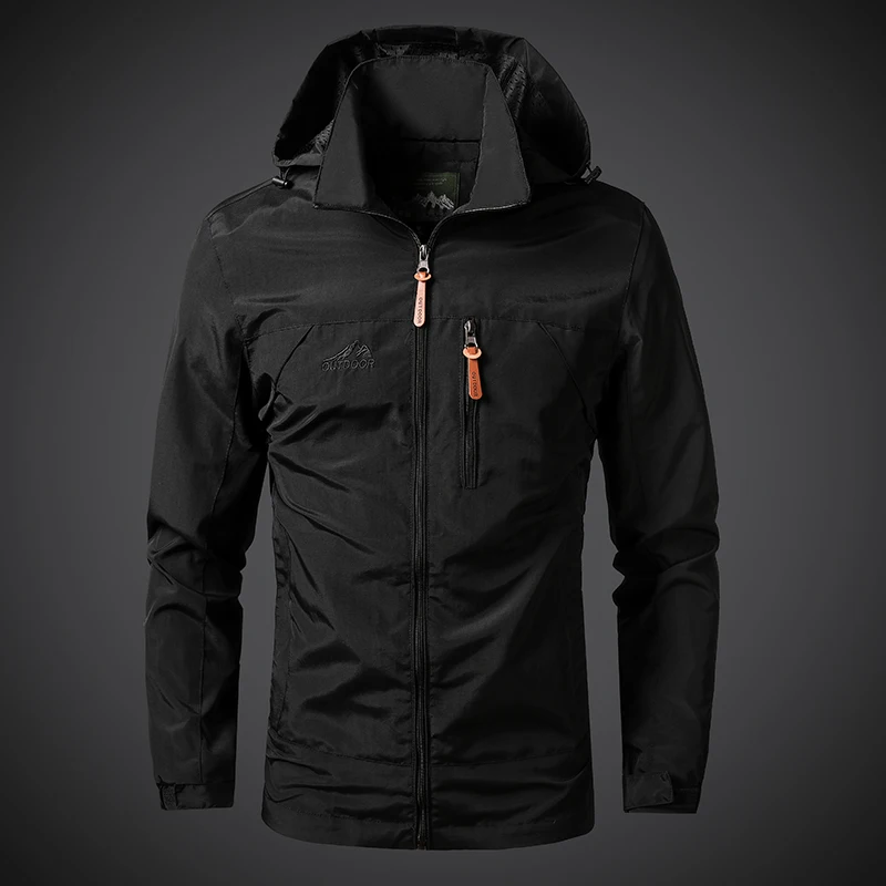 YJKVUR Autumn Winter New Men Sports Windproof Jacket Climbing Suit Cycling Jacket Outdoor Gear for Hiking And Mountain Climbing