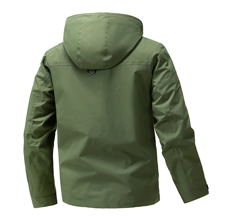 CHRLCK Unisex’s Waterproof Hiking Jackets Windproof Windbreakers Men Women Camping Fishing Trekking Anti-scratch Coats