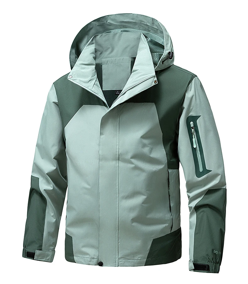 CHRLCK Unisex Waterproof Running Jackets Windproof Windbreakers Spring Autumn Women Hiking Camping Fishing Trekking Coats