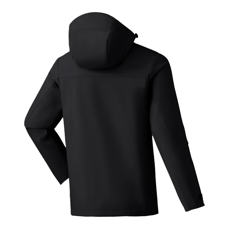 JNLN Women Men Waterproof Jacket Hiking Camping Trekking Windbreaker Unisex Outdoor Sporty Rain Coat Hooded Climbing Clothes