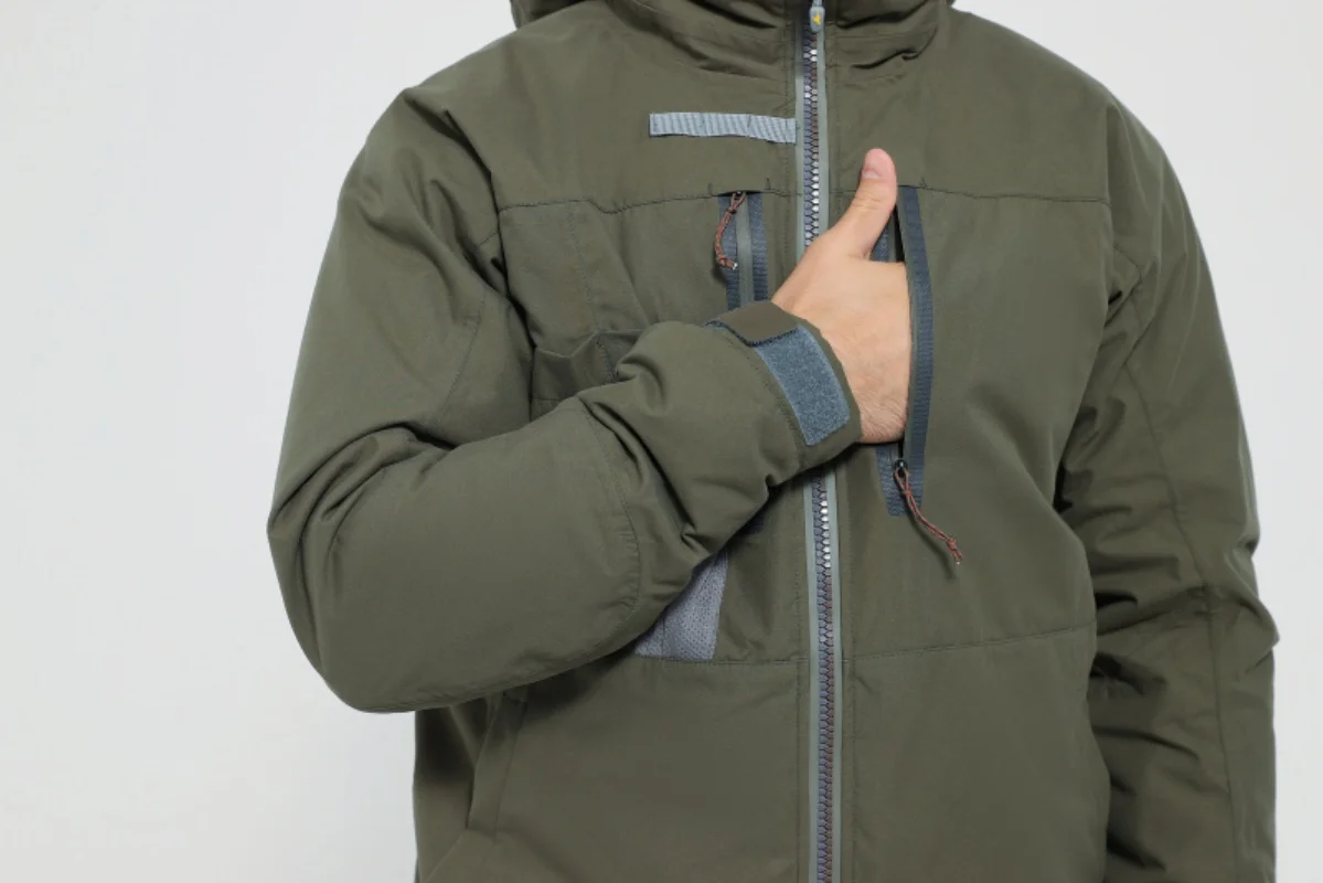 Ainfad Men’s fall winter camouflage waterproof insulation fishing Incinerator Aerolite Jacket hunting clothing