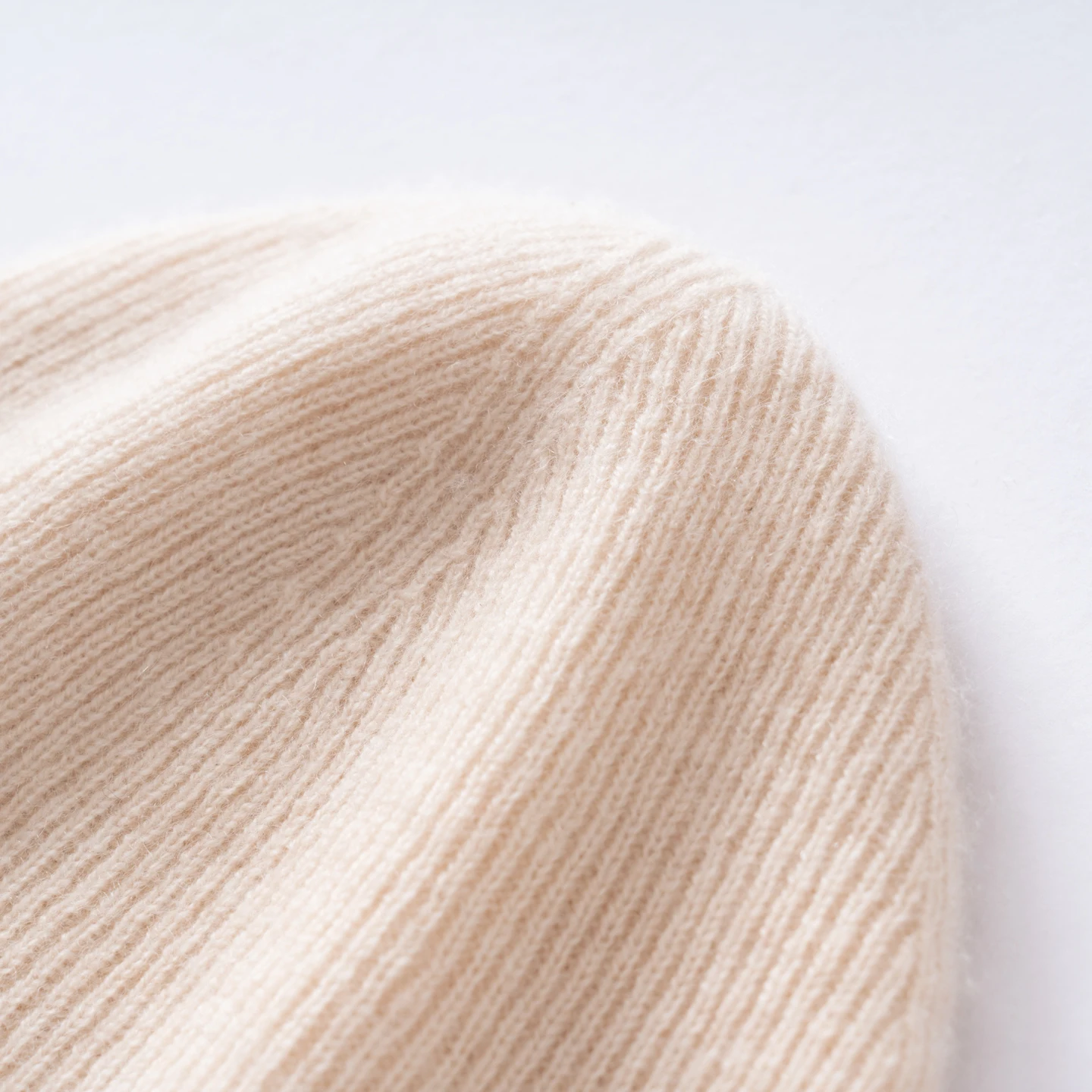 100% Cashmere Hat For Women Men Outdoor 2-Layer Thickened Warm Winter Hats Solid Caps Knit Seamless Beanie Hat Unisex