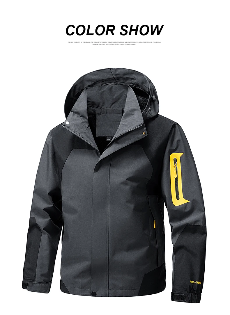 CHRLCK Unisex Waterproof Running Jackets Windproof Windbreakers Spring Autumn Women Hiking Camping Fishing Trekking Coats