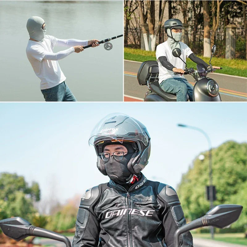 ROCKBROS Balaclava Men’s Hat Winter Women Motorcycle Mask Warm Cycling Helmet Liner Caps Windproof Breathable Washable Equipment