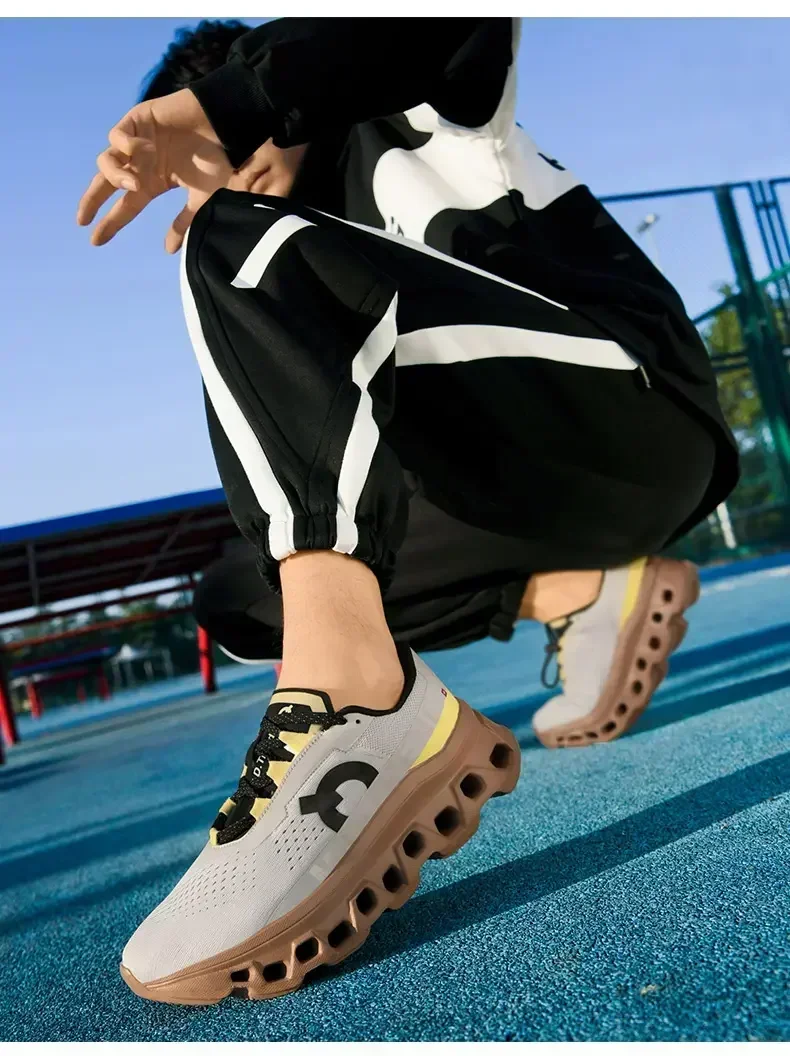 Basketball Walking Shoes for Men Men Running Shoes Luxury Casual Sneakers Mesh Summer Lightweight Platform Fashion Sports Shoes