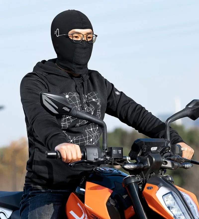 ROCKBROS Balaclava Men’s Hat Winter Women Motorcycle Mask Warm Cycling Helmet Liner Caps Windproof Breathable Washable Equipment