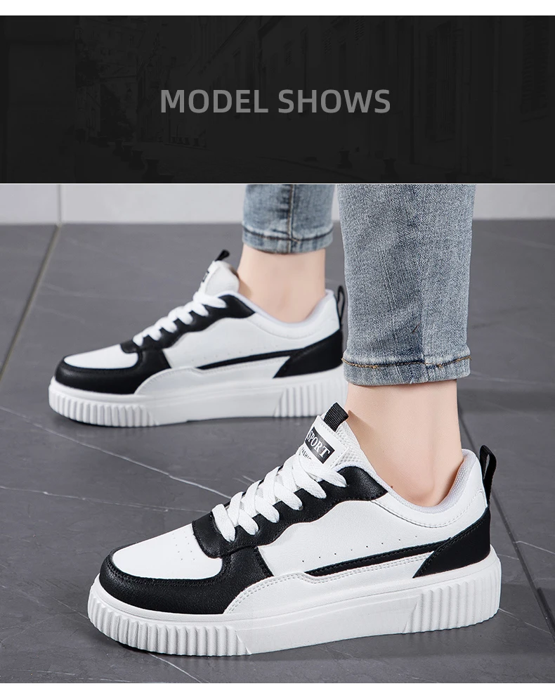 Fashion Women Casual Shoes Breathable Walking Flat Shoes Sneakers White Female Footwear Sports Running Outdoor Walking For Men